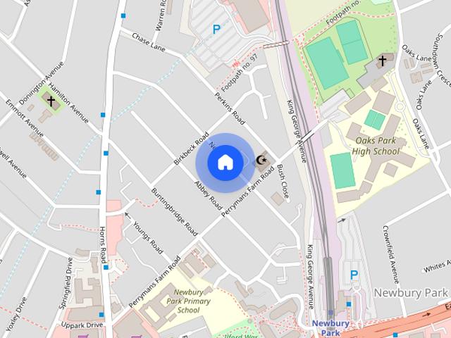 Apartment for rent in Newbury Park, Greater London