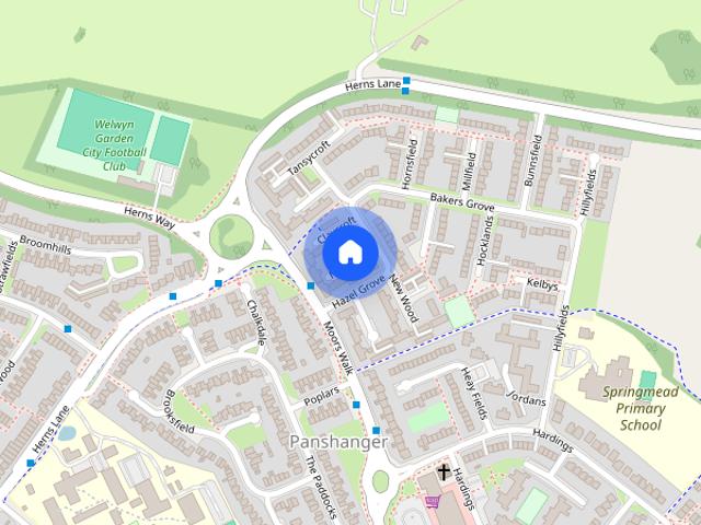 Apartment for rent in Panshanger, Fretherne