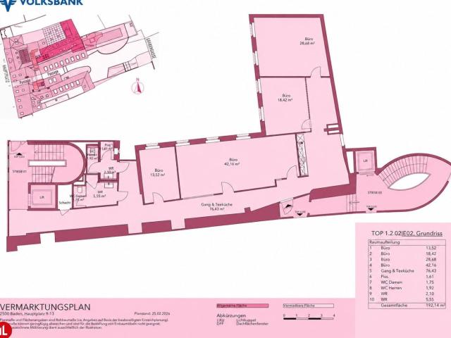 Büro mieten in Baden, Bezirk Baden