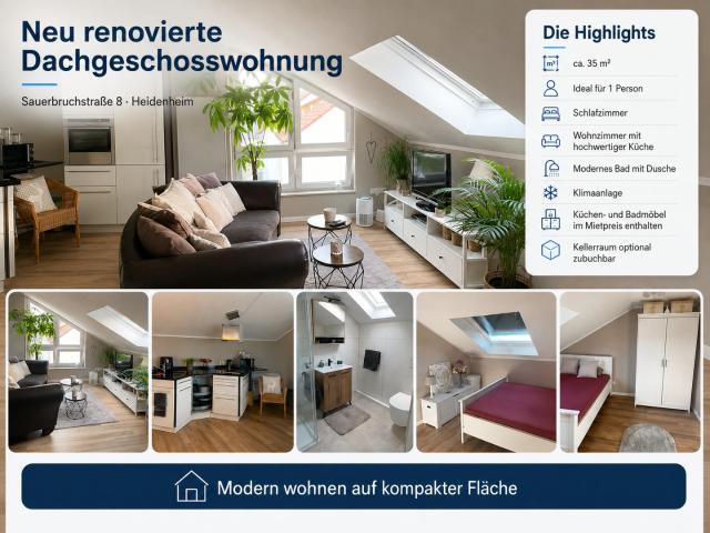Wohnung mieten in Heidenheim, Baden-Württemberg