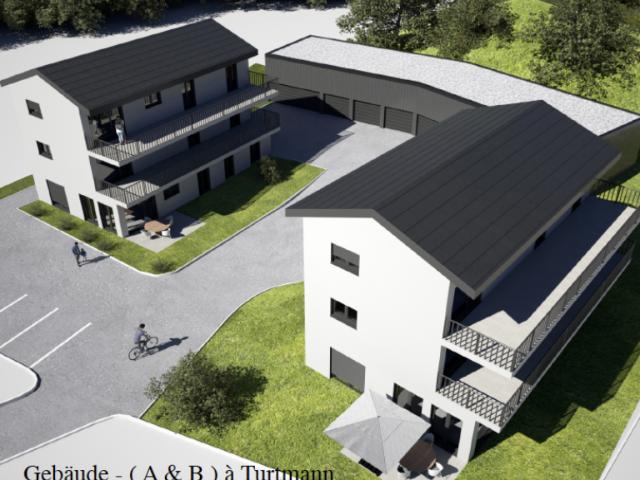 Etagenwohnung kaufen in Turtmann