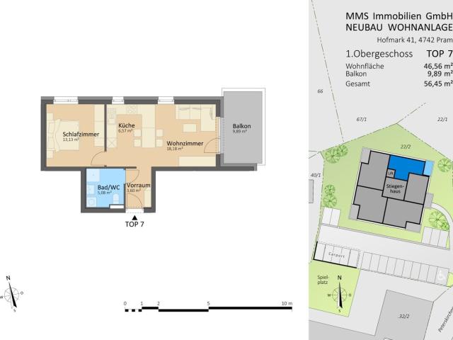 Etagenwohnung kaufen in Pram Etagenwohnung kaufen in Pram
