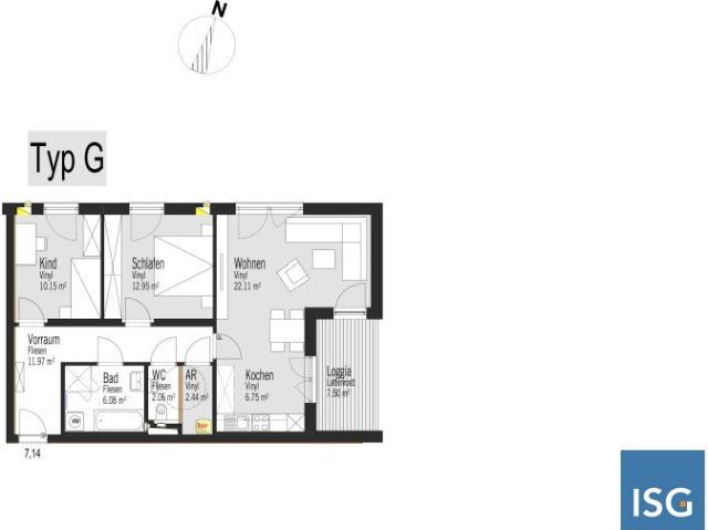 Apartment mieten in Burgkirchen, Forstern