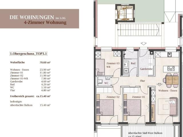 Etagenwohnung kaufen in Liezen