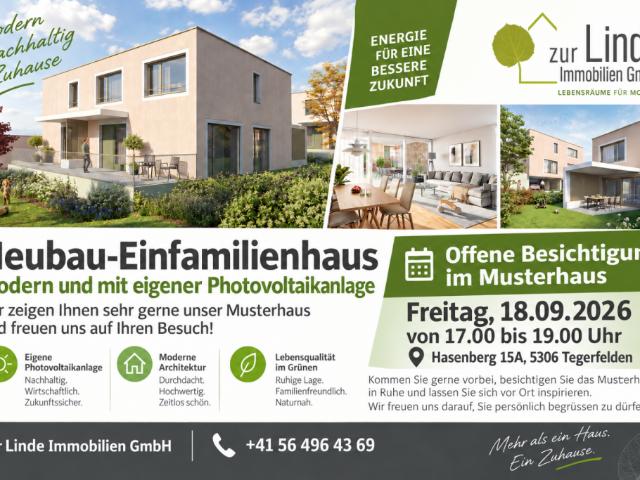Einfamilienhaus kaufen in Tegerfelden, Aargau