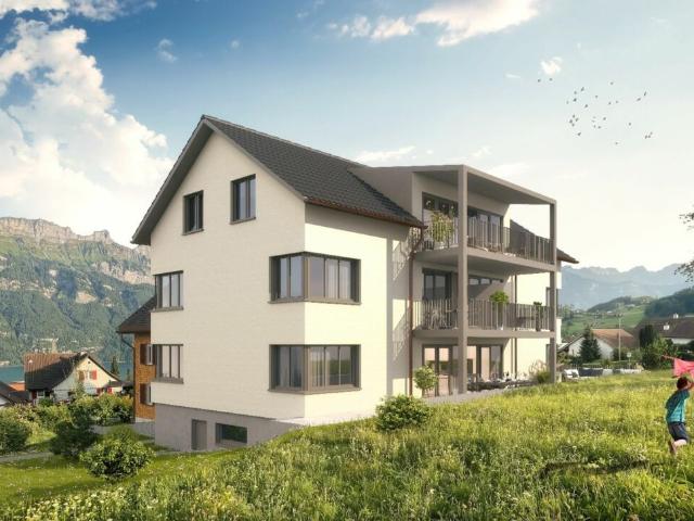 Wohnung kaufen in Quarten, St. Gallen