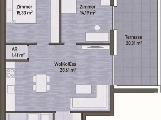 Wohnung kaufen in Gries, Gersdorf-Feistritz