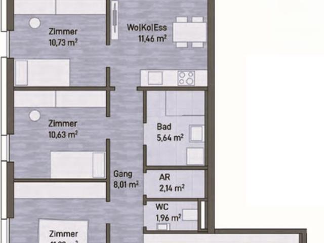 Wohnung kaufen in Gries, Gersdorf-Feistritz