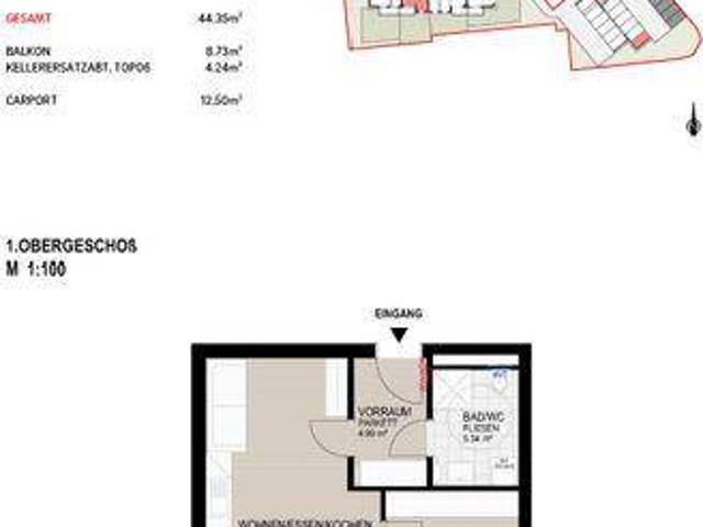 Apartment mieten in Edling, Gai