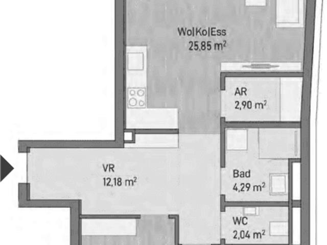 Apartment kaufen in Gries, Gersdorf-Feistritz