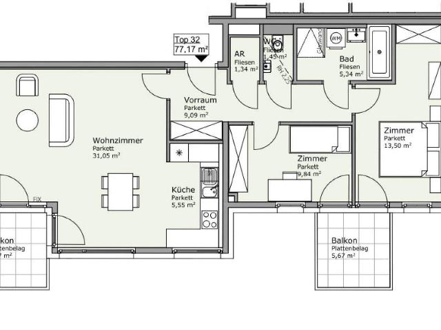 Apartment mieten in Floridsdorf, Wien