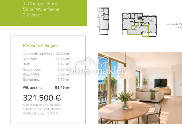 Apartment kaufen in Langenau, Baden-Württemberg