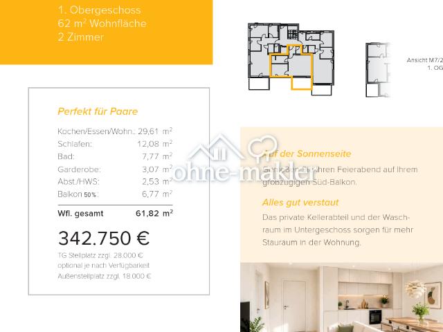Apartment kaufen in Langenau, Baden-Württemberg