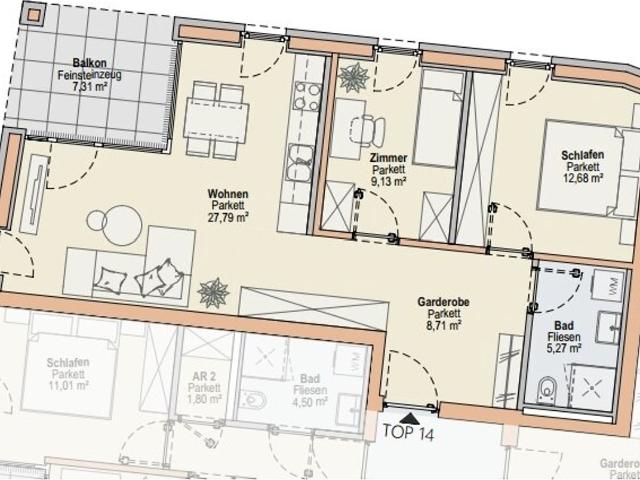 Wohnung mieten in Röthis, Vorarlberg