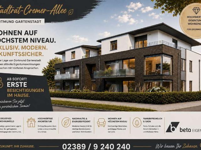 Wohnung kaufen in Gartenstadt, Dortmund