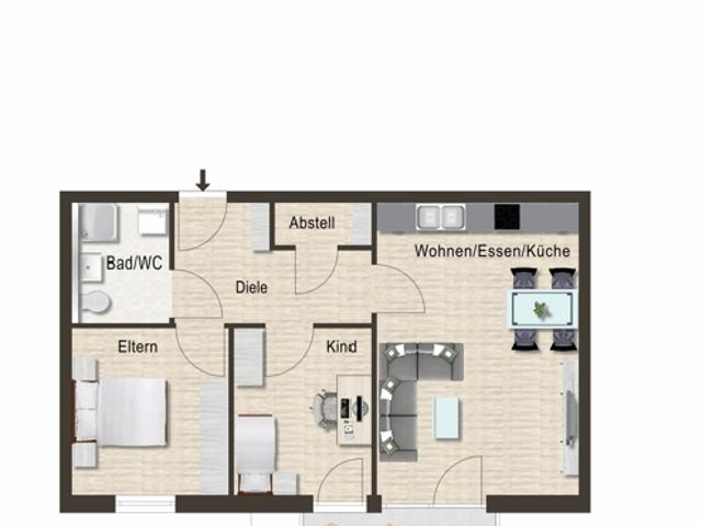 Wohnung kaufen in Hochdorf, Baden-Württemberg