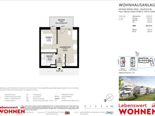 Terrassenwohnung mieten in St. Pölten, Niederösterreich