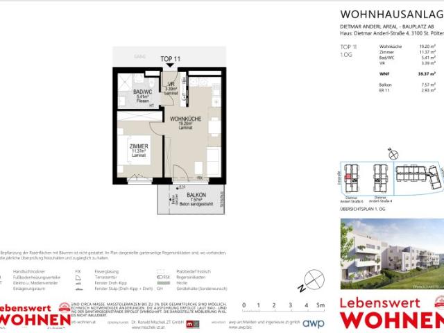 Terrassenwohnung mieten in St. Pölten, Niederösterreich