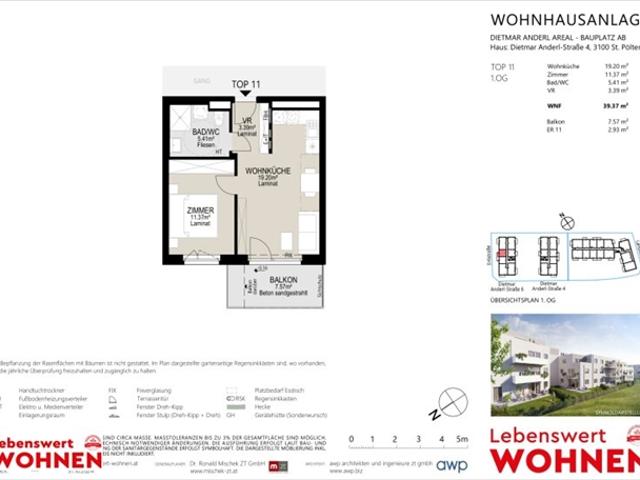 Terrassenwohnung mieten in St. Pölten, Niederösterreich
