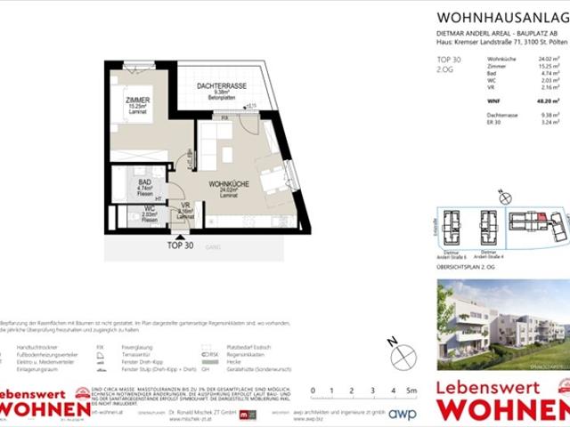 Terrassenwohnung mieten in St. Pölten, Niederösterreich