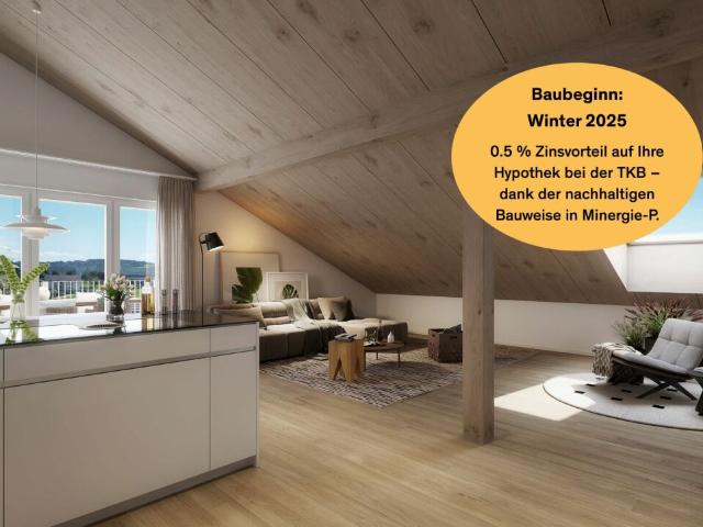 Dachwohnung kaufen in Wigoltingen, Thurgau