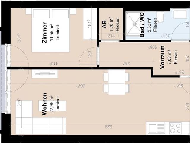 Apartment mieten in Wetzelsdorf, Gersdorf-Feistritz