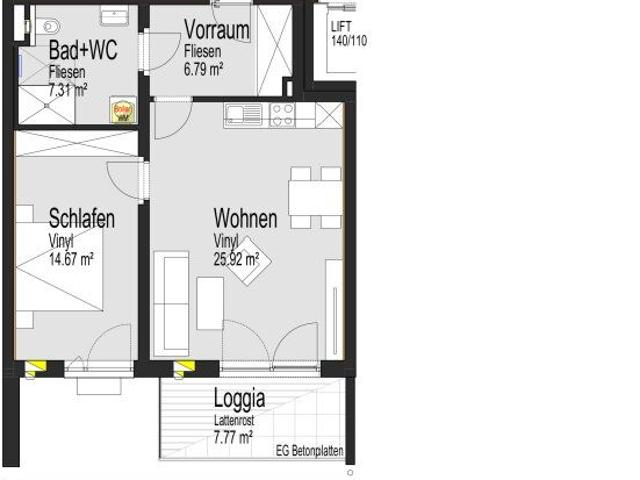 Etagenwohnung mieten in Höhnhart