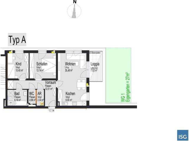 Etagenwohnung mieten in Höhnhart