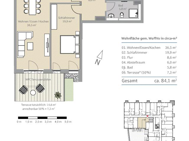 Etagenwohnung mieten in Ammersbek, Lottbek