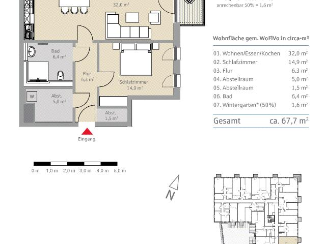 Etagenwohnung mieten in Ammersbek, Lottbek