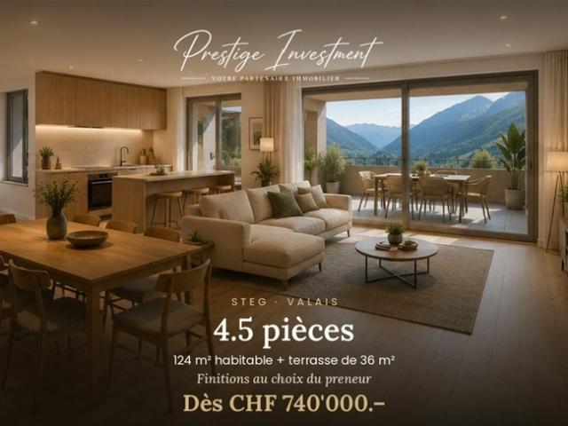 Wohnung kaufen in Steg (VS), Wallis