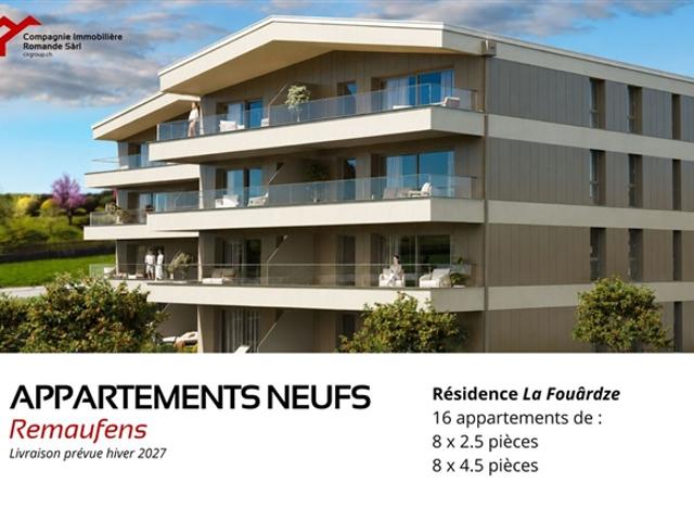 Wohnung kaufen in Remaufens, Freiburg
