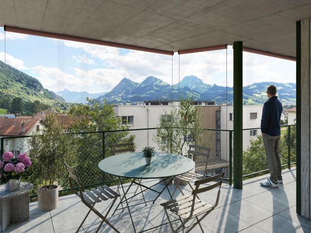 Wohnung kaufen in Broc, Freiburg