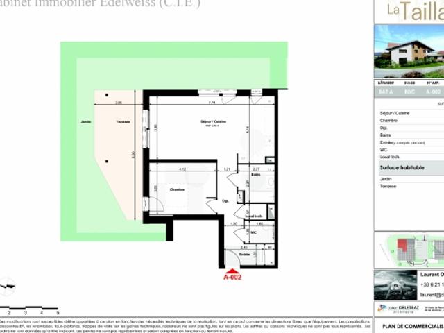 Appartement vente à Saint-Julien-en-Genevois, Feigères