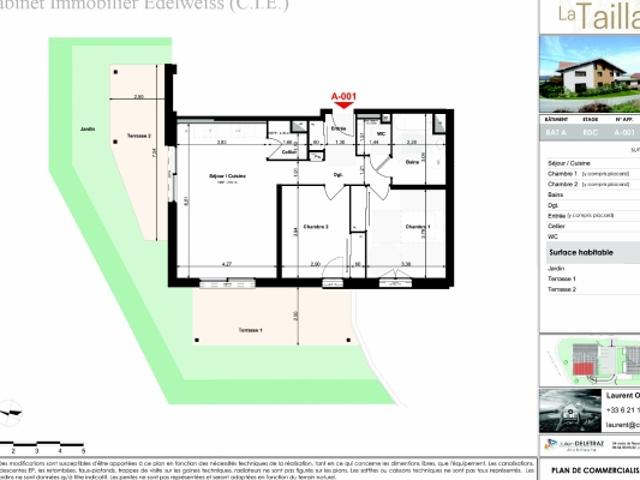 Appartement vente à Saint-Julien-en-Genevois, Feigères