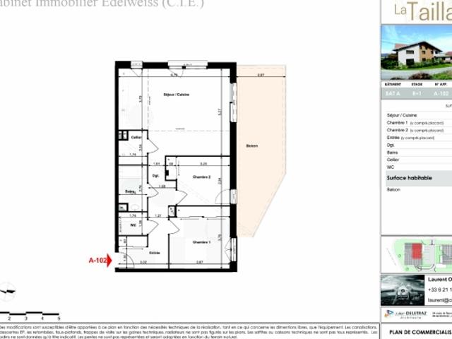 Appartement vente à Saint-Julien-en-Genevois, Feigères