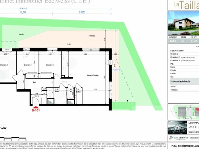 Appartement vente à Saint-Julien-en-Genevois, Feigères