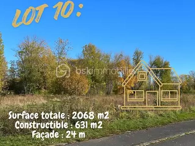 Terrain vente à Laon, Neufchâtel-sur-aisne