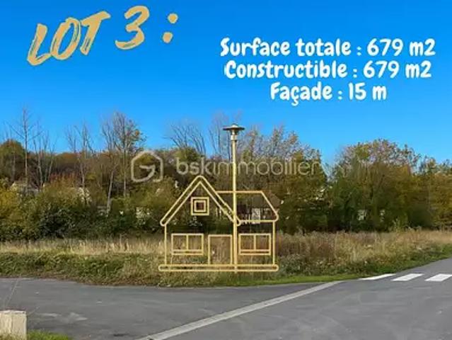Terrain vente à Laon, Neufchâtel-sur-aisne