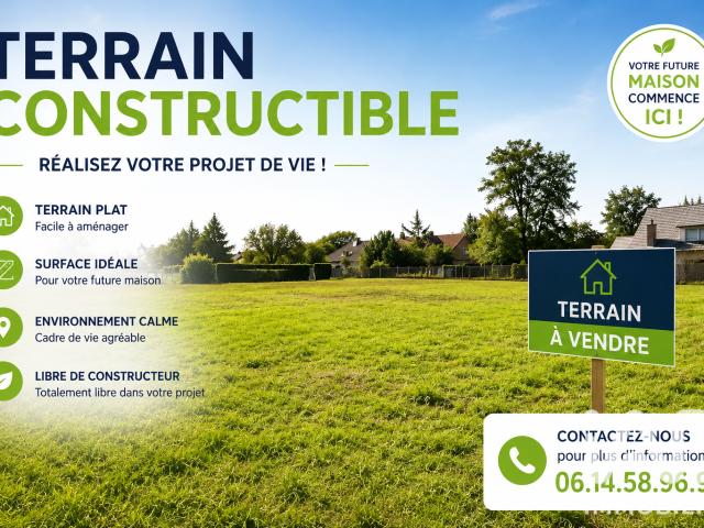 Terrain vente à Le Raincy, Neuilly-plaisance