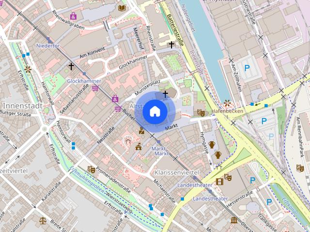 Apartment mieten in Altstadt, Neuss