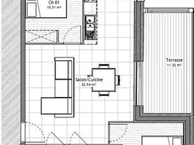 Appartement vente à Thonon-les-Bains, Neuvecelle