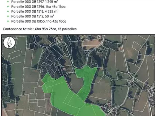 Terrain vente à Notre-Dame, Neuvic-Entier