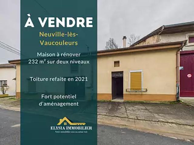 Maison vente à Commercy, Neuville-lès-vaucouleurs