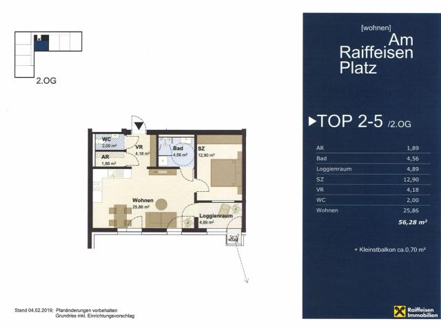 Etagenwohnung mieten in Hartkirchen