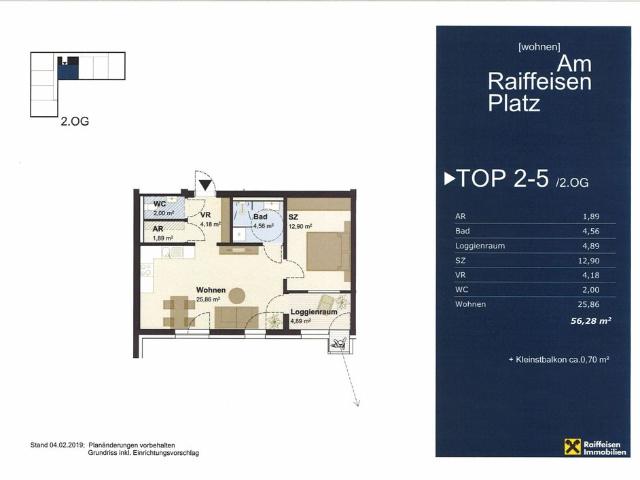 Apartment mieten in Hartkirchen