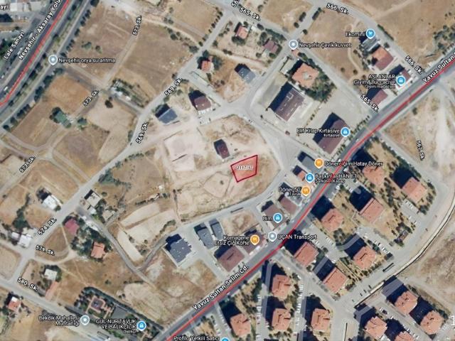 Bekdik, Nevşehir İl Merkezi içerisinde satılık Arsa