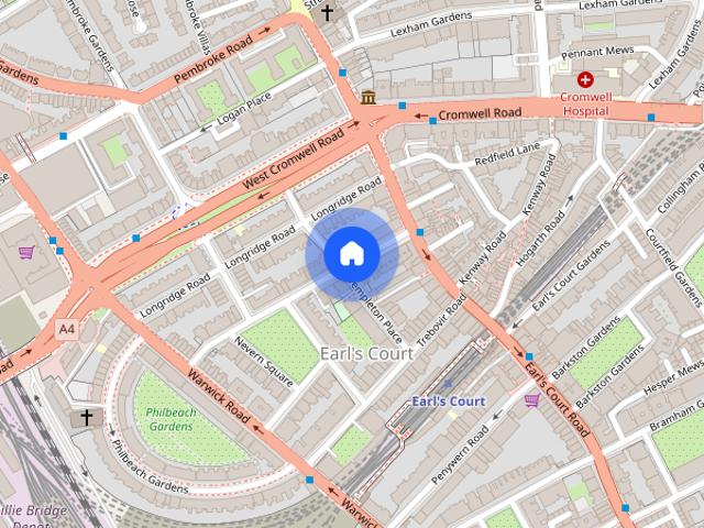 Apartment for rent in Earl's Court, Greater London