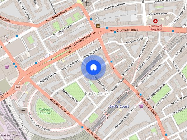 Apartment for rent in Earl's Court, Greater London
