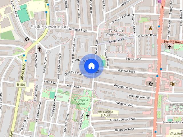 House for rent in London Borough of Hackney, Greater London